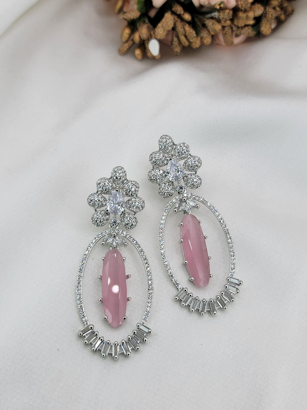 Amna earrings - Pink