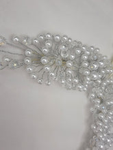 Load image into Gallery viewer, Pearls and crystals hair accessory
